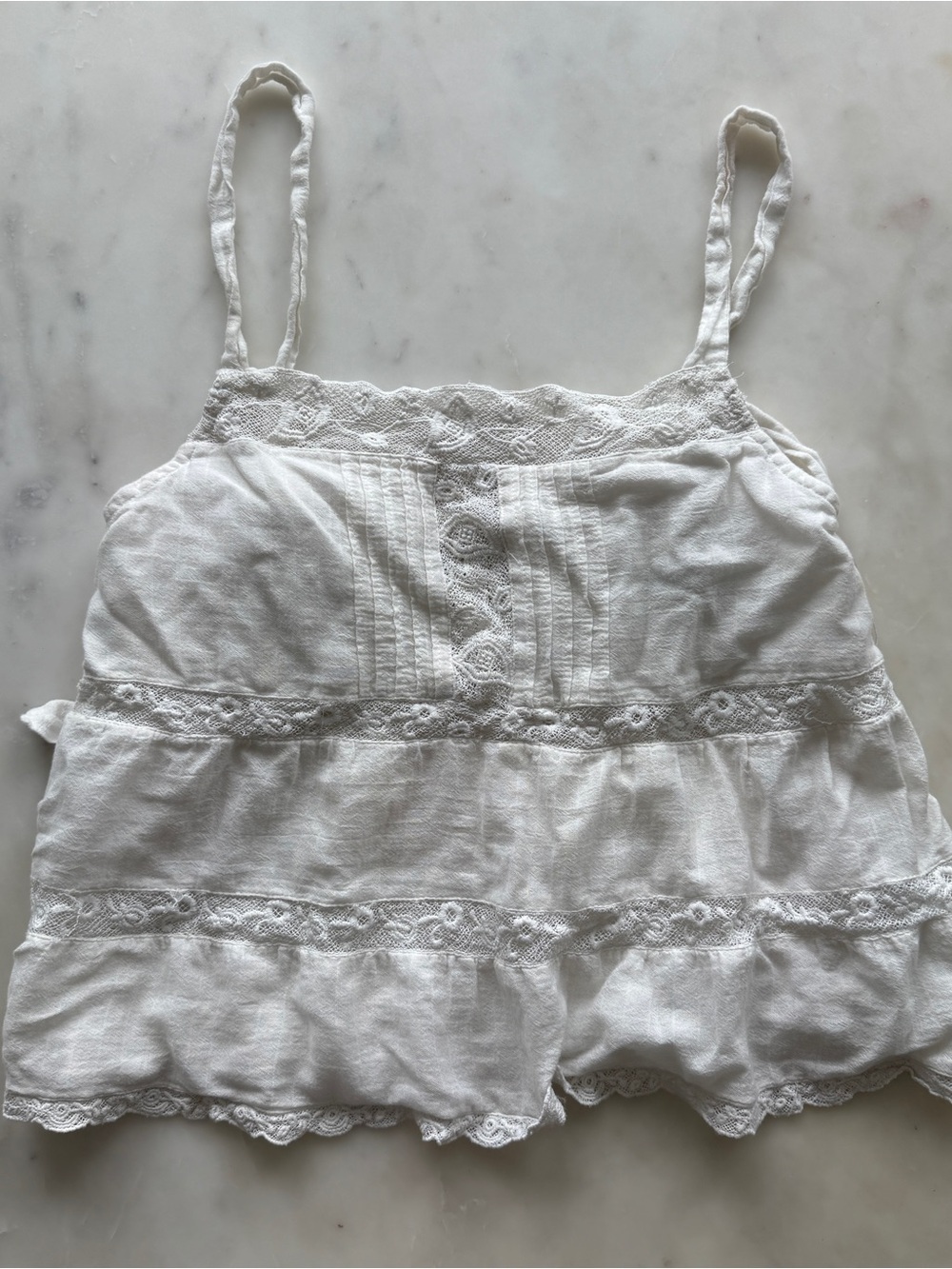 Zara Lace Strappy Tank Top